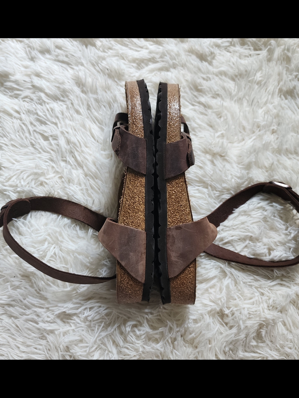 Birkenstock Brown Yara Leather *discontinued* Sandals - Picture 5 of 8